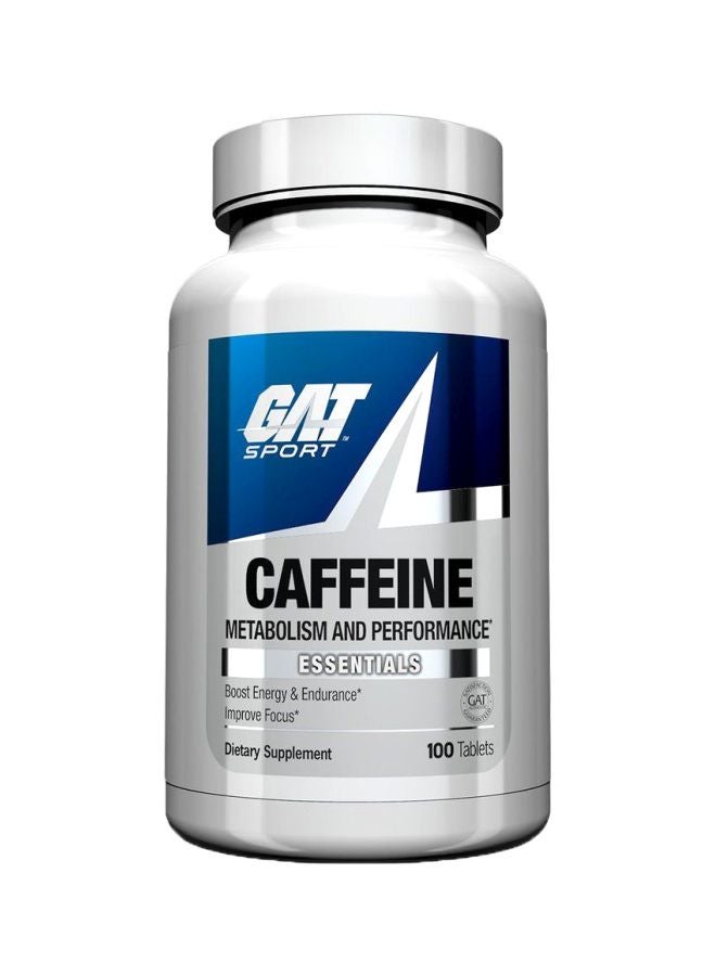 Essentials Caffeine Dietary Supplement - 100 Tablets