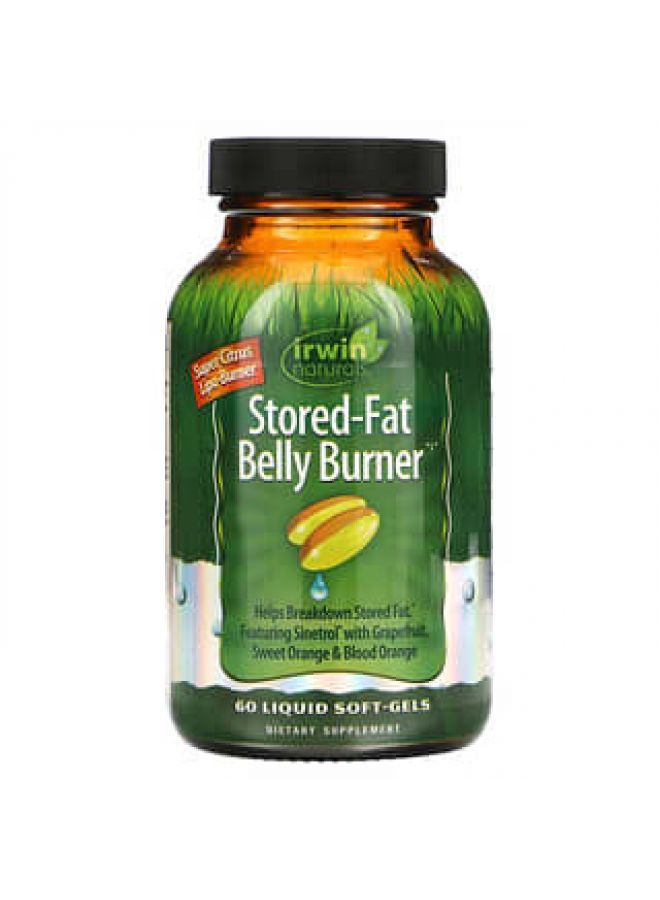 Irwin Naturals Stored-Fat Belly Burner 60 Liquid Soft-Gels