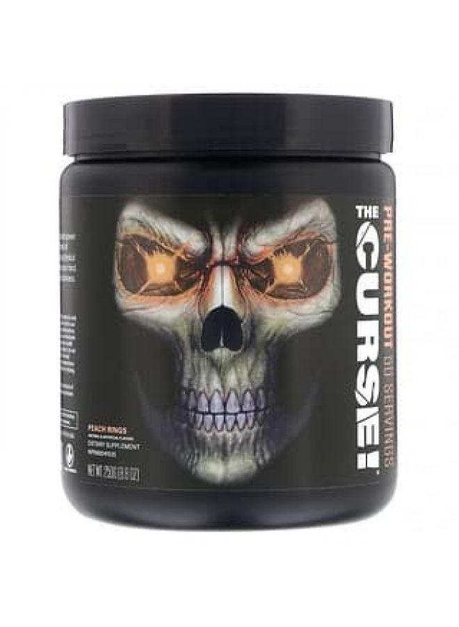 JNX Sports The Curse Pre-Workout Peach Rings 8.8 oz (250 g)