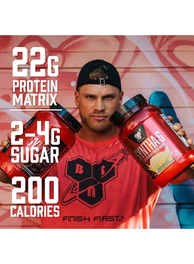 Syntha 6 Ultra Premium Protein Matrix Whey Protein Powder 2.91 Lbs, 28 Servings