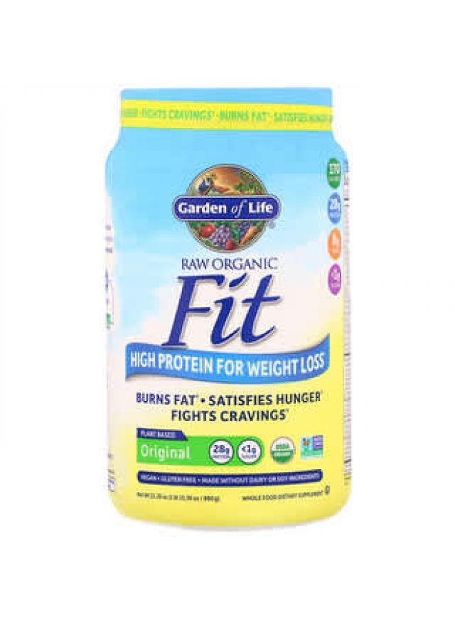 Garden of Life RAW Organic Fit High Protein for Weight Loss Original 31.39 oz (890 g)