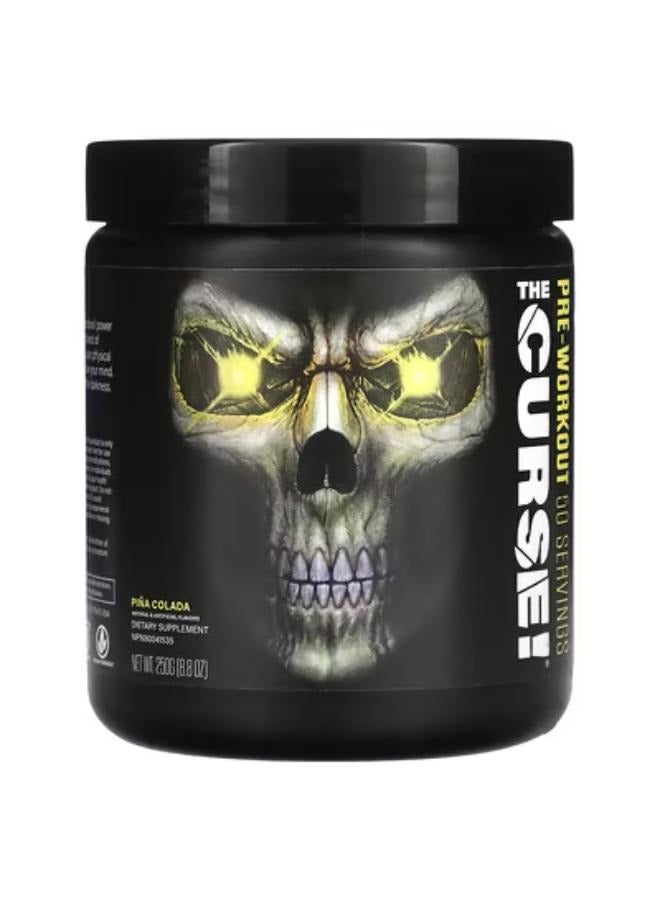 The Curse, Pre-Workout, Pina Colada, 8.8 oz (250 g)