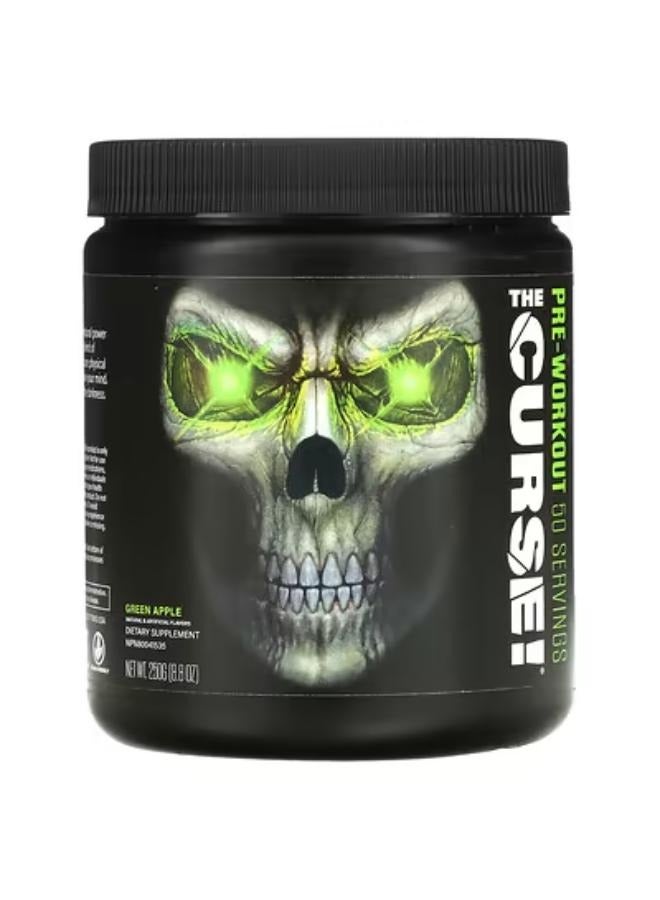 The Curse, Pre-Workout, Green Apple, 8.8 oz (250 g)
