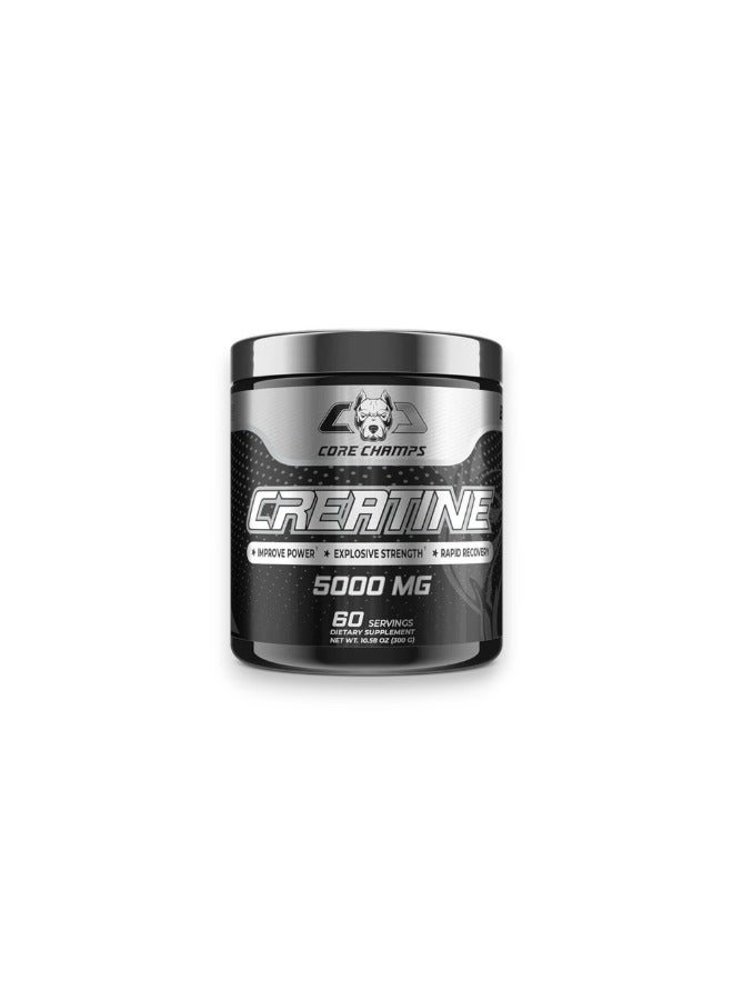 Creatine 5000mg, 300gm, 60 Servings