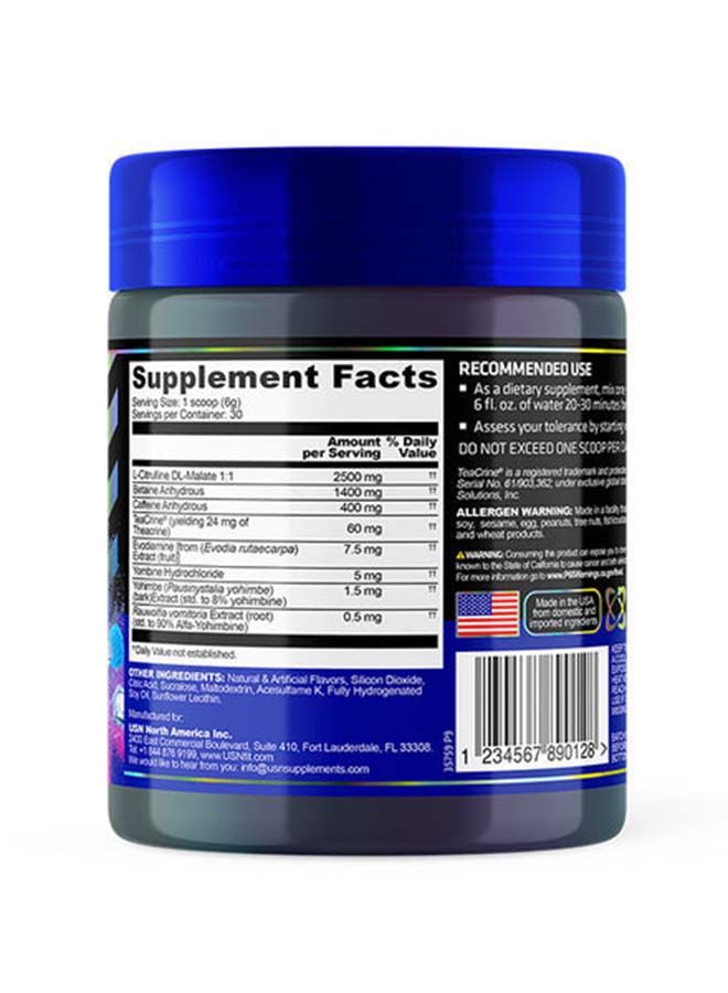 USN 3XT Max Energy Pre-Workout Pineapple Mango 30Servings