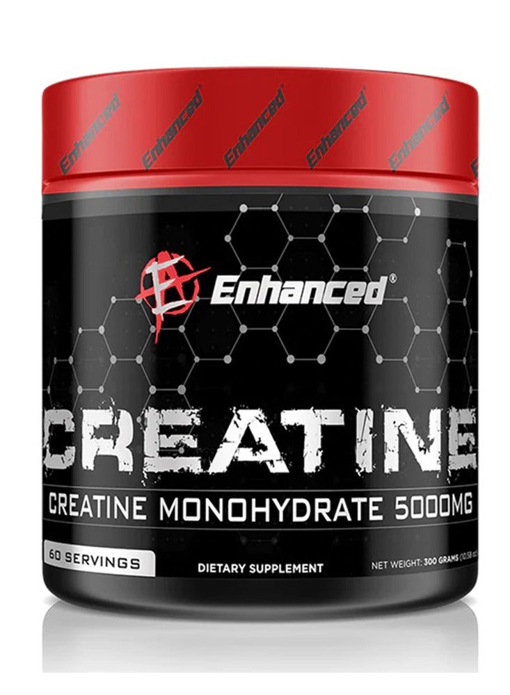 Enhanced Creatine Monohydrate 300g 60 Servings Unflavored