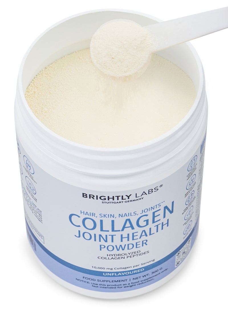 Unlock The Power Of Hydrolyzed Collagen Peptides Powder: 300g Of Unflavored Formula, 10g Per Serving, 2000 Dalton