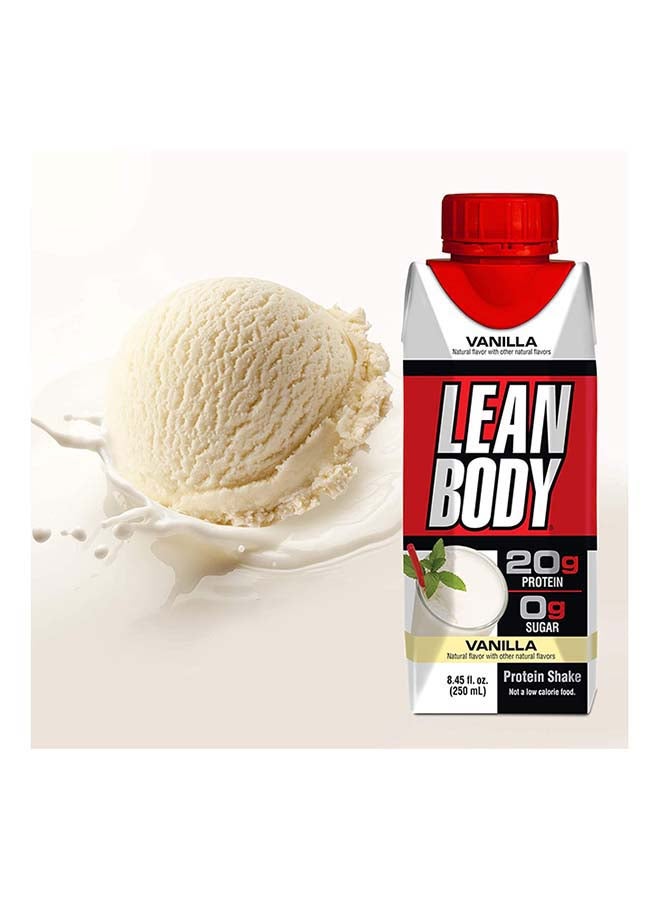 16-Piece Lean Body Ready To Drink Protein Shake-Vanilla