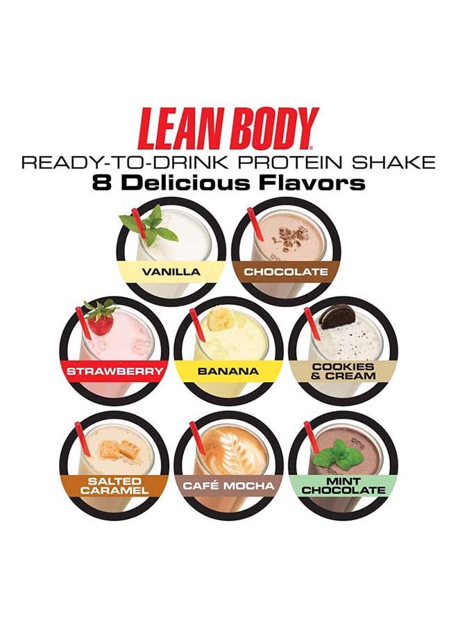 16-Piece Lean Body Ready To Drink Protein Shake-Vanilla