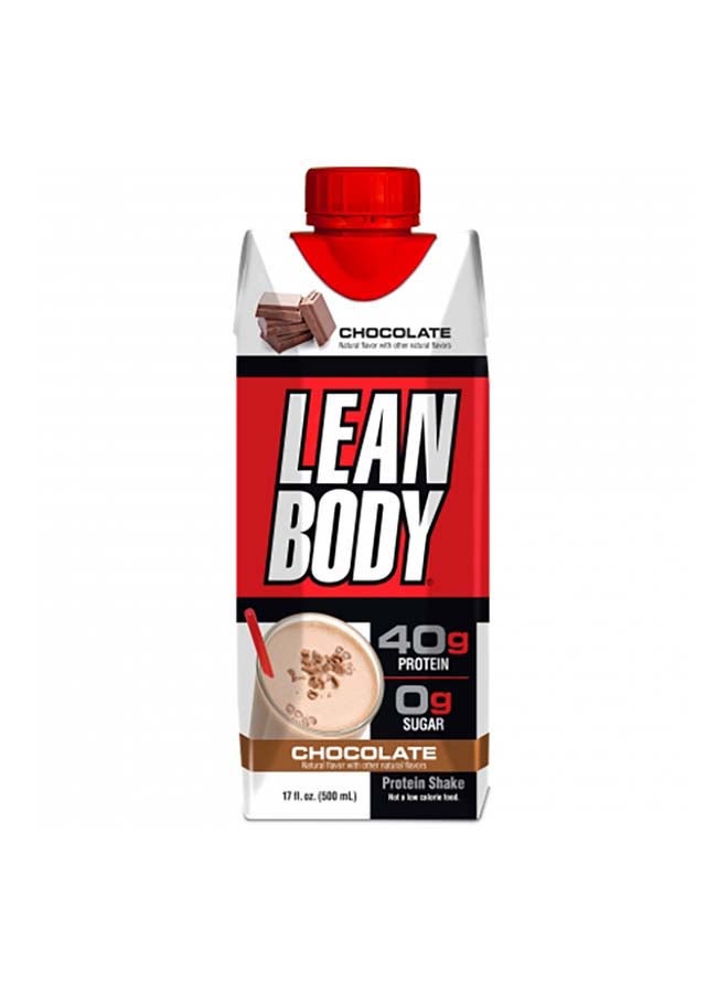 12-Piece Lean Body Ready To Drink Protein Shake-Chocolate