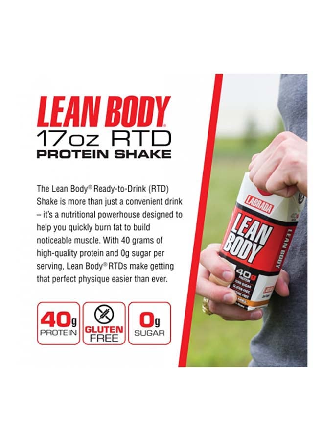 12-Piece Lean Body Ready To Drink Protein Shake-Chocolate