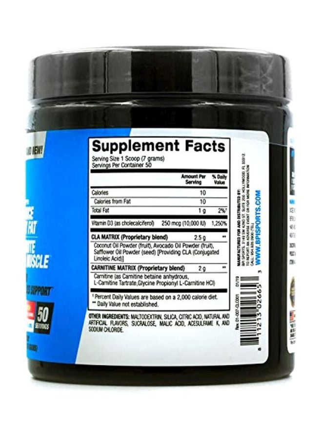 Cla + Carnitine Fruit Punch Dietary Supplement