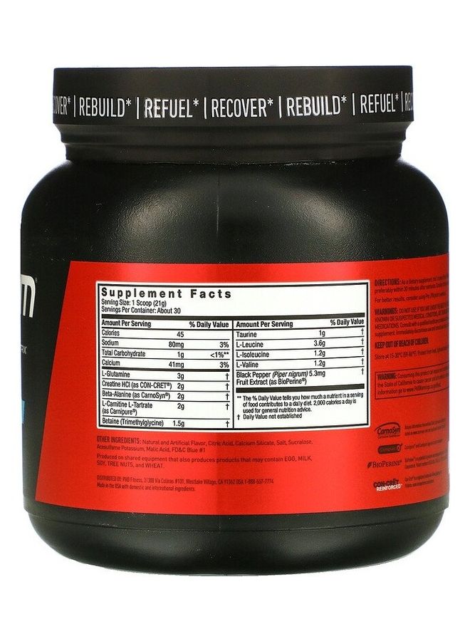 Bcaas Recovery Matrix Blue Artic Freeze 630g