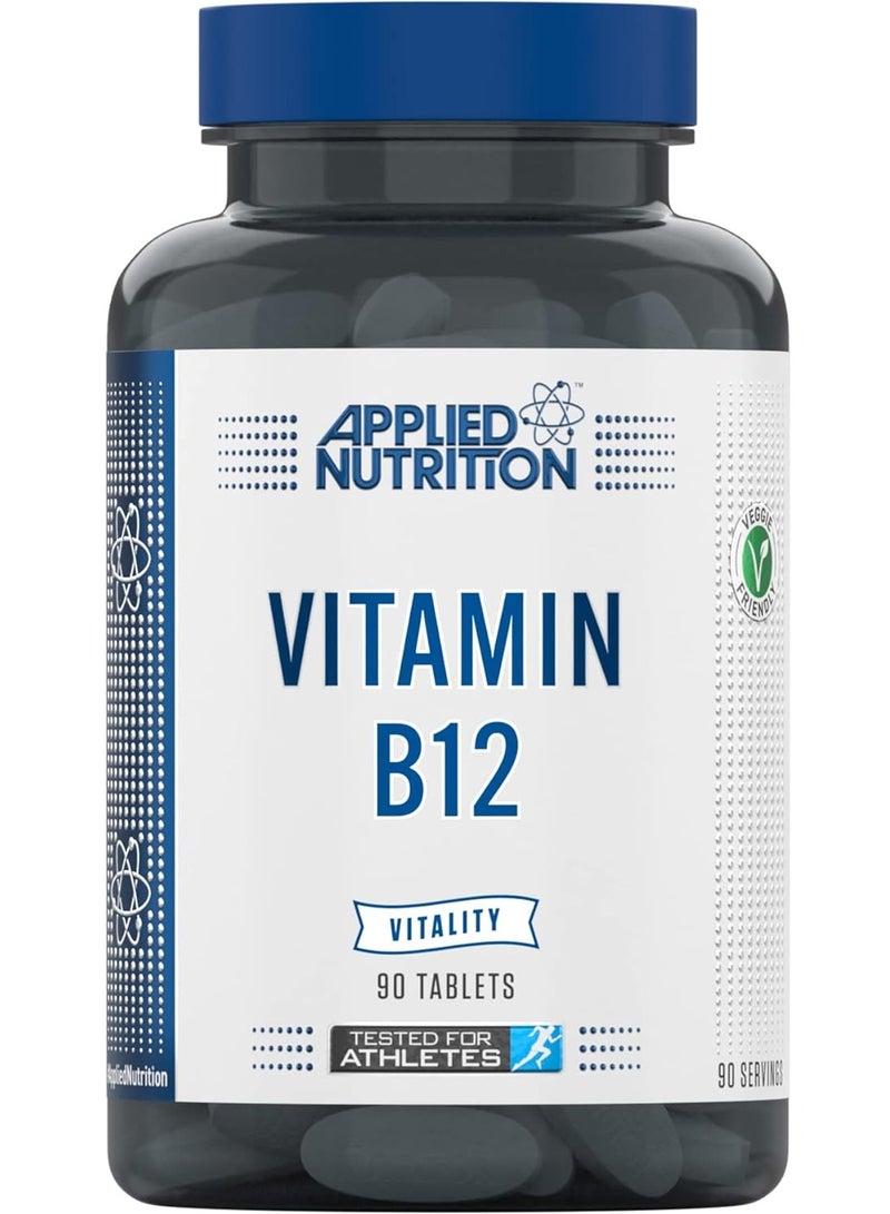 Applied Nutrition Vitamin B12, 90 Tablets, 90 Serving