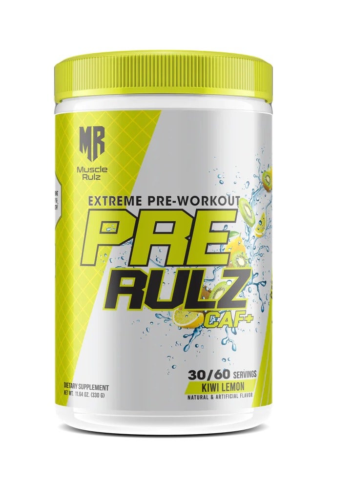 MUSCLE RULZ PRE RULZ PRE-WORKOUT 30SV KIWI LEMON