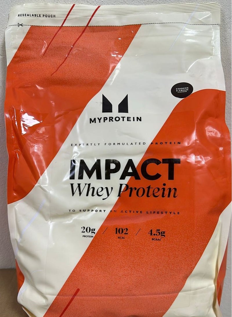 MyProtein Impact Whey Protein - Cookies and Cream 2.5kg - 100 Servings