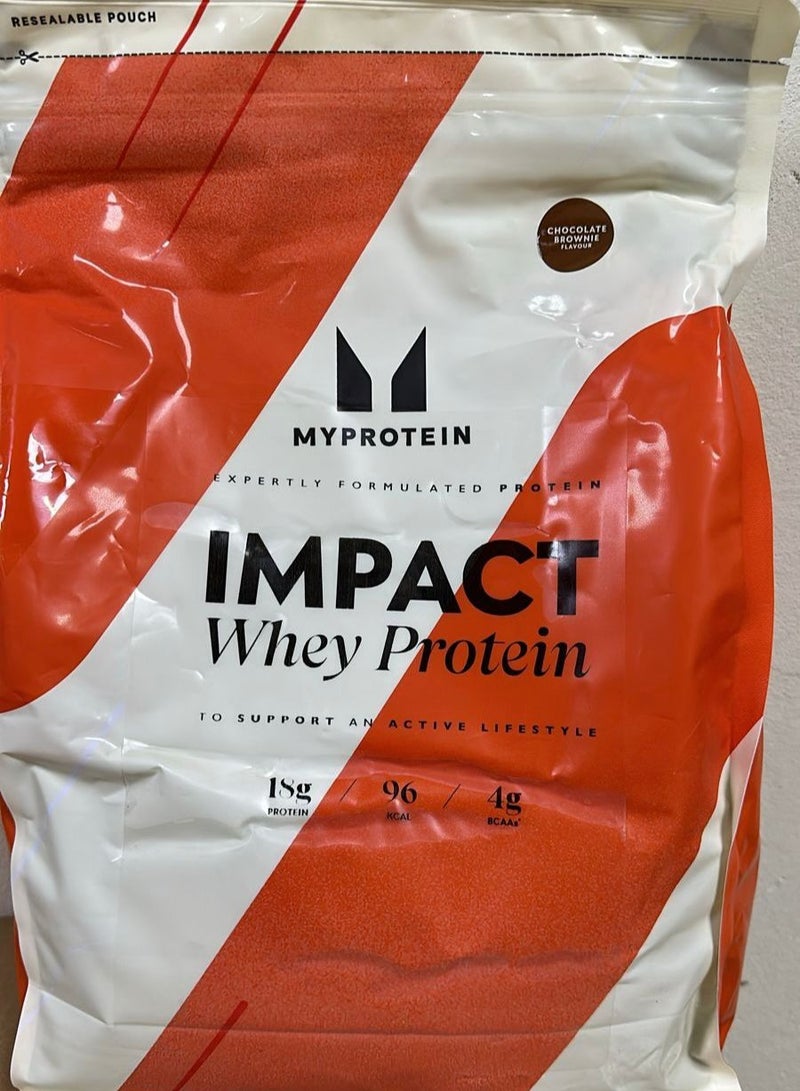 MyProtein Impact Whey Protein - Chocolate brownie 2.5kg - 100 Servings