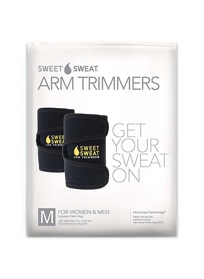 Sweet Sweat Premium Quality Waist Trimmer And Arm Trimmer With Workout Enhancer Stick