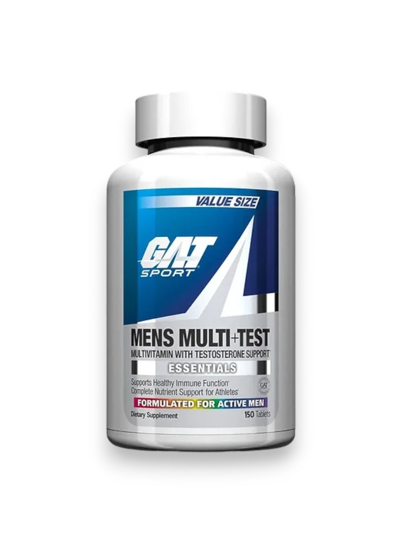 Mens Multi + Test, 150 Tablets