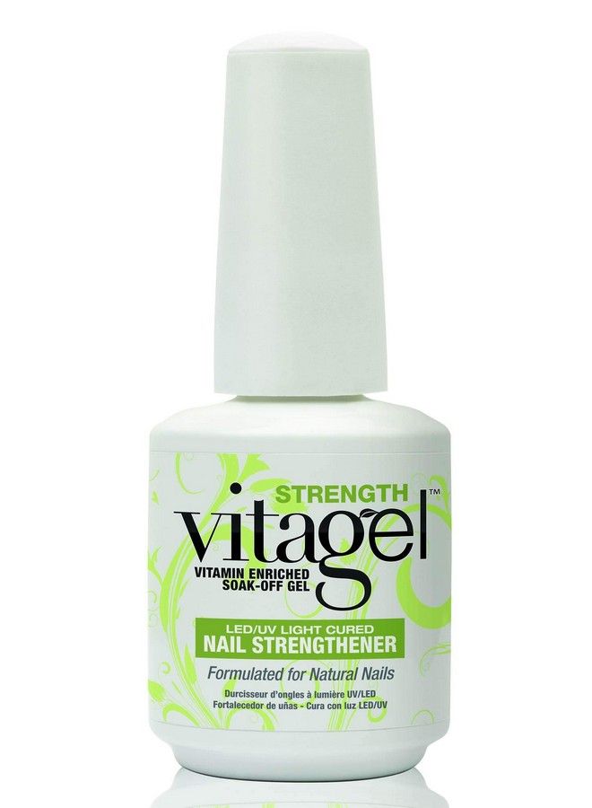 Lish Gel Led Nail Polish Vitagel Brush Strengthener And Recovery 2 Pack