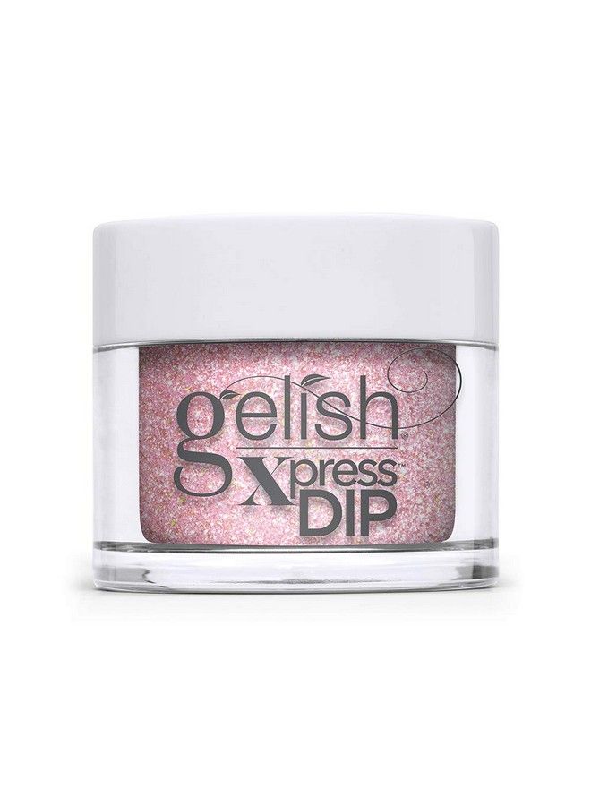 Xpress Dip (June Bride) Sparkly Pink Nail Dip Powder Pink Nail Powder Dip Powder Colors 1.5 Ounce