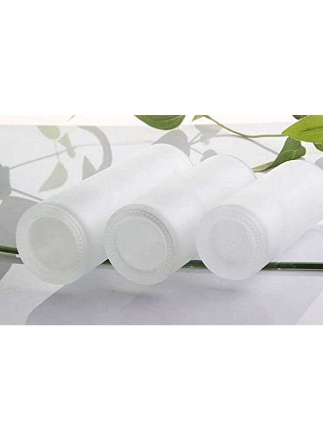 3Pcs 60Ml/2Oz Empty Clear Frosted Glass Lotions Bottle With Pump Head And Bamboo Lid Refillable Makeup Cosmetic Emulsion Essence Vials Dispenser Containers For Cream Lotion Shampoo Gel Toiletries