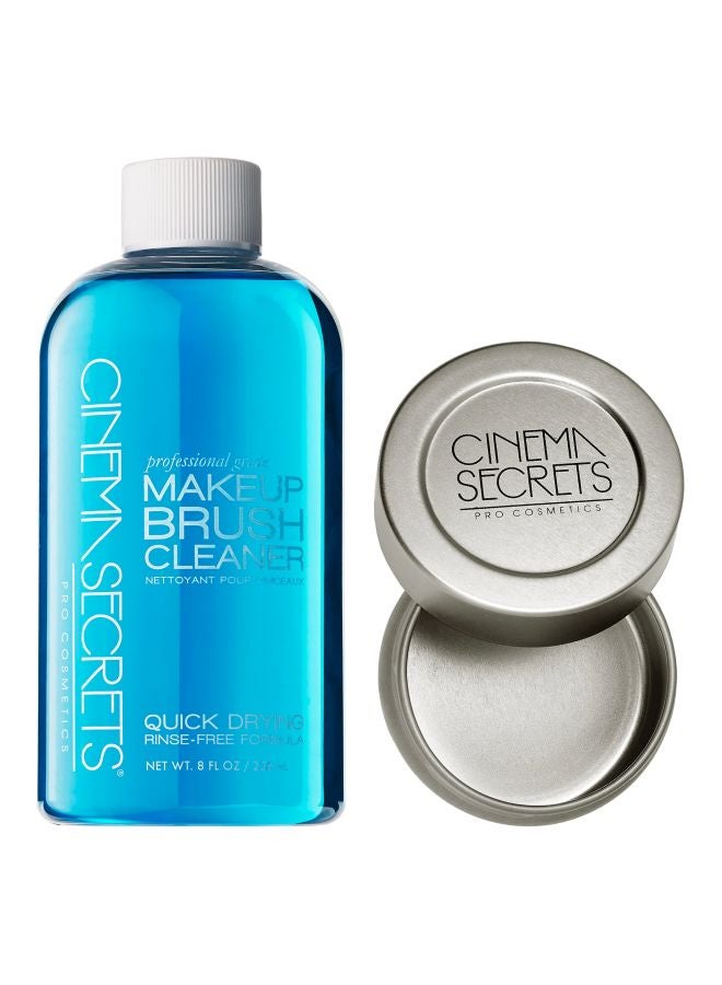 Makeup Brush Cleaner Blue