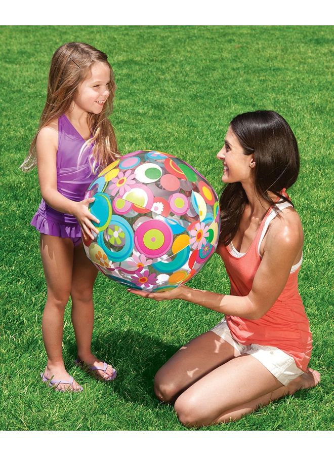 3 Piece Inflatable Beach Ball 3x24inch