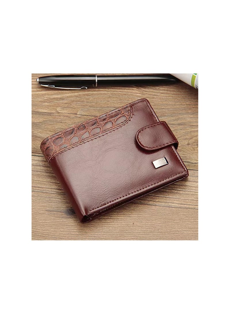 Leather Wallet Brown