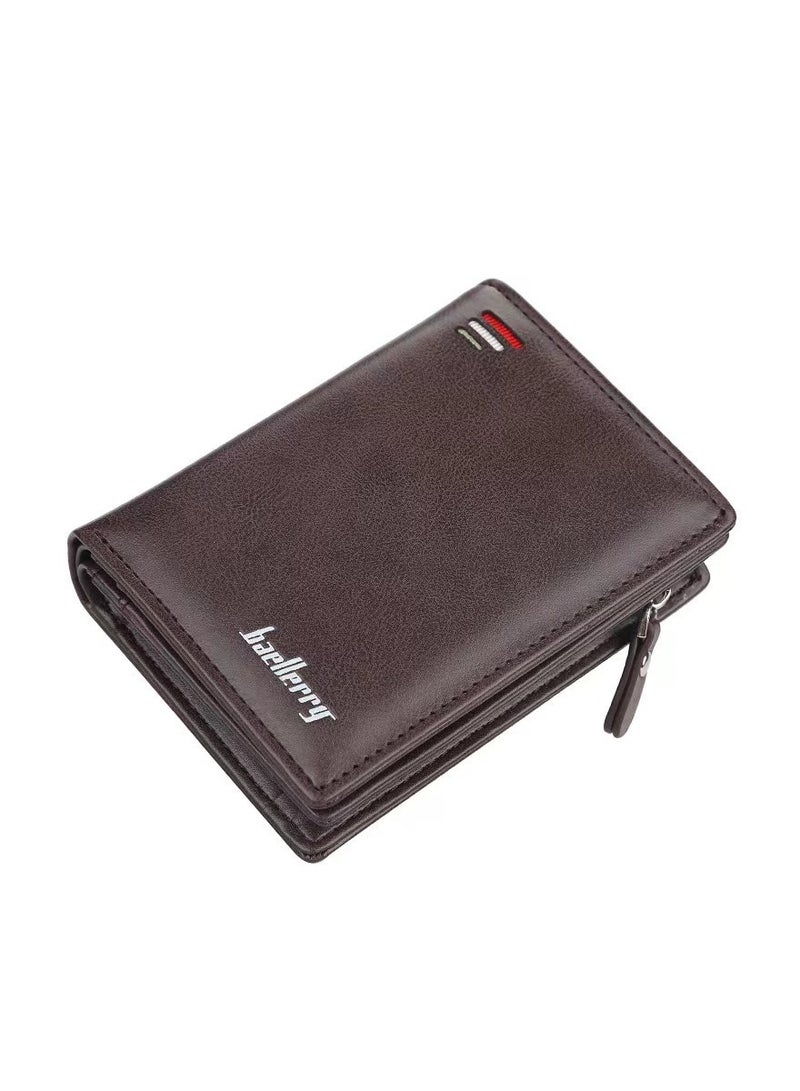 Leather Wallet Brown