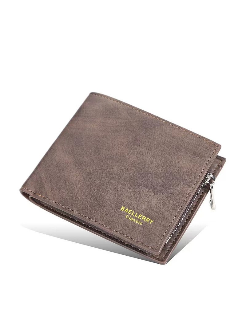 Leather Wallet Brown