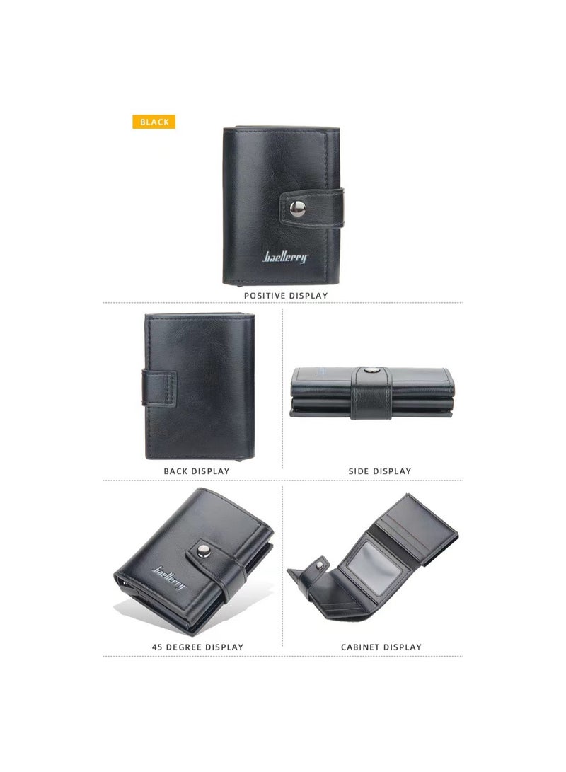 Leather Wallet Black