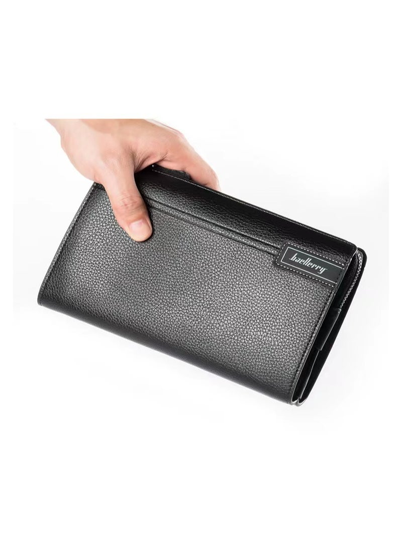 Leather Wallet Black