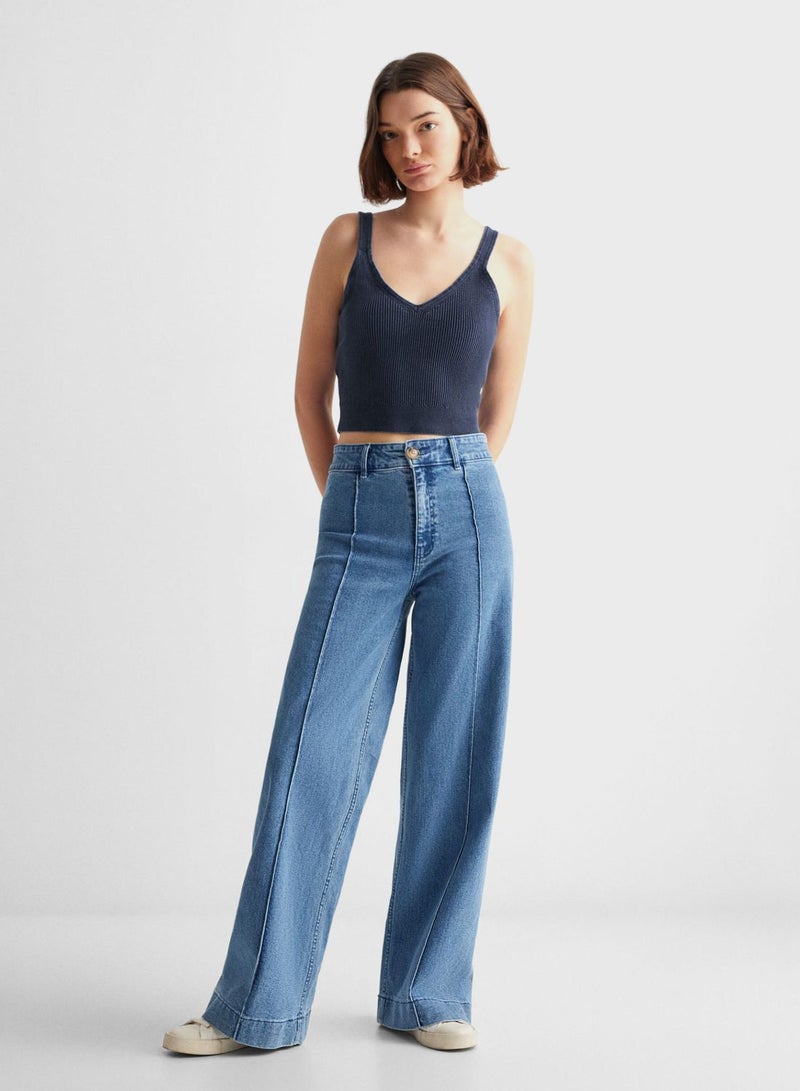 Youth Strappy Knitted Top
