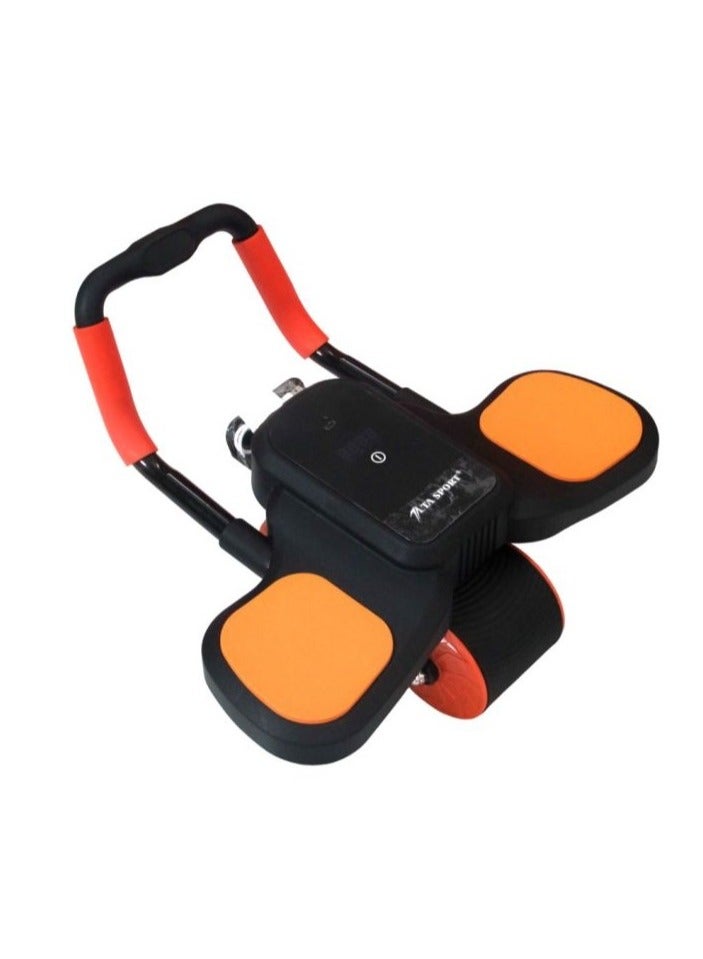 Ab Roller With Elbow Support Xw-R9 Lcd-Display Orange