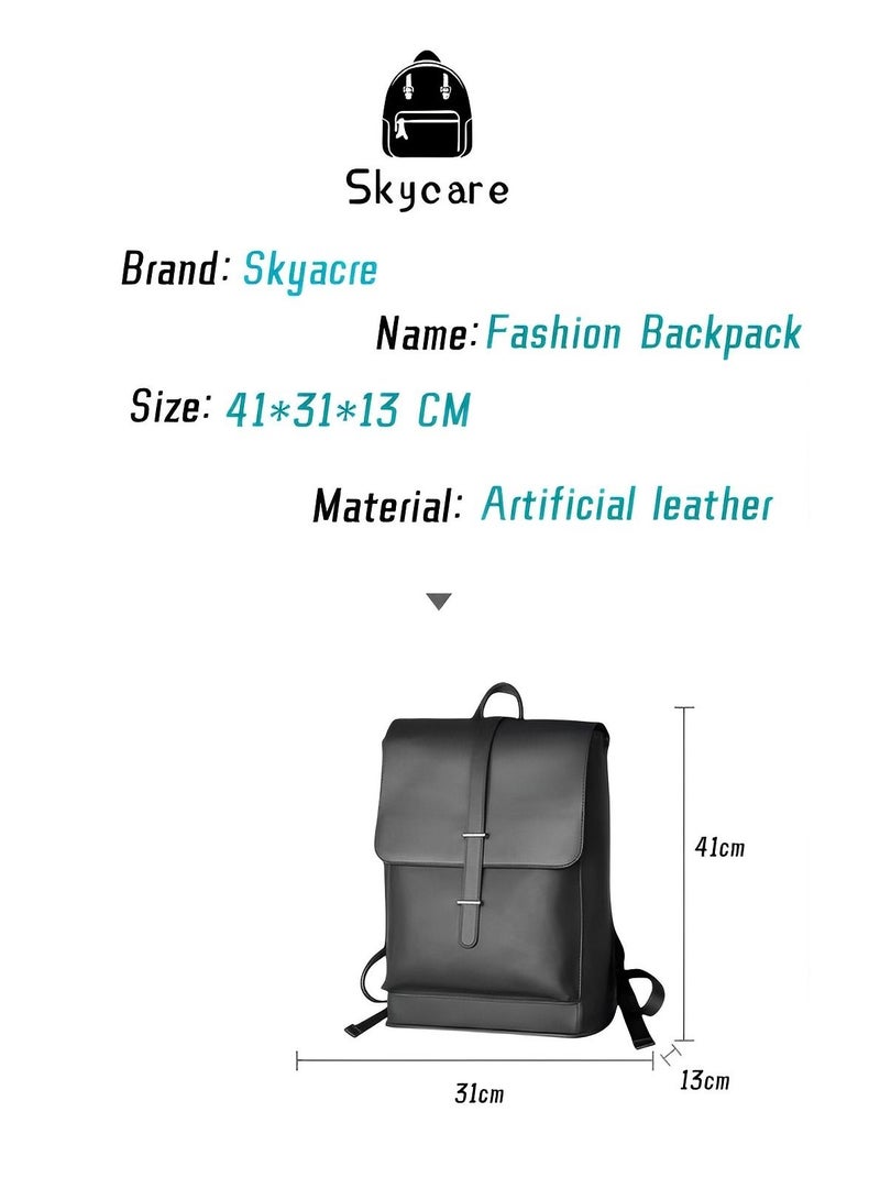 Skycare Sturdy Commuter Backpack for Work, 15.6 inch Laptop Bag for Men Women Working Business Traveling GYM