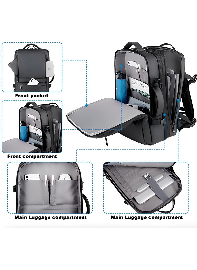 Skycare Large Carry On Backpack for Women and Men  Airline Approved Waterproof Business Laptop Daypack and Gym Bag