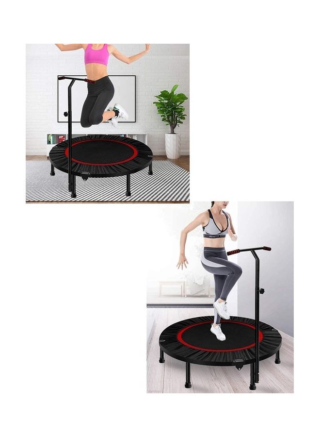 Fitness Folding Trampoline With Handle 90x45x12cm