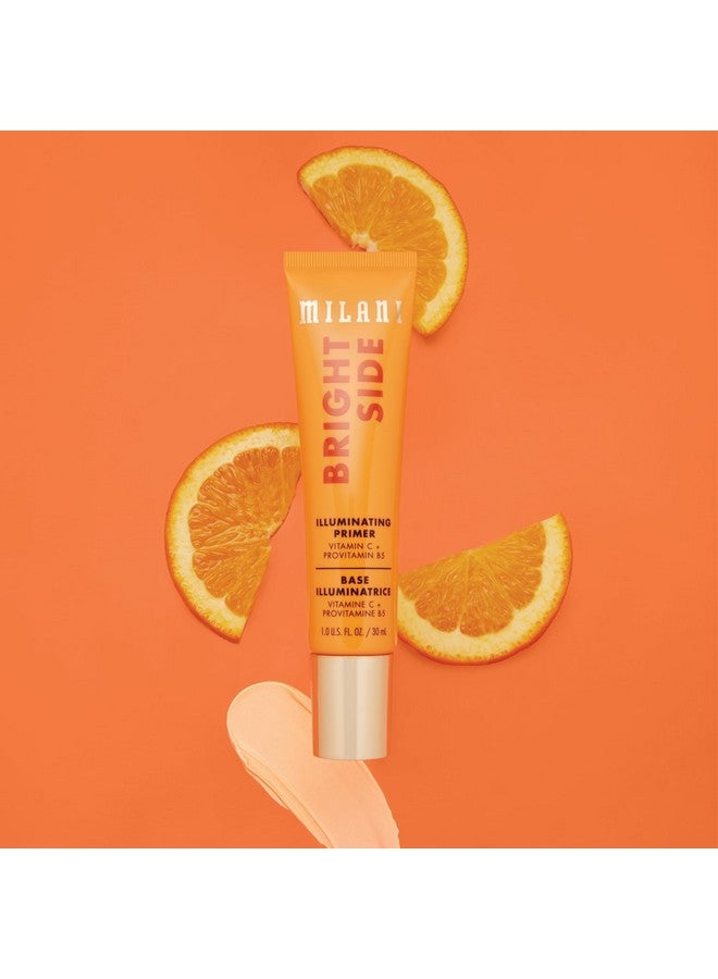 Bright Side Primer For Makeup (1.0 Floz.) Brightening Face Primer For Dewy Skin