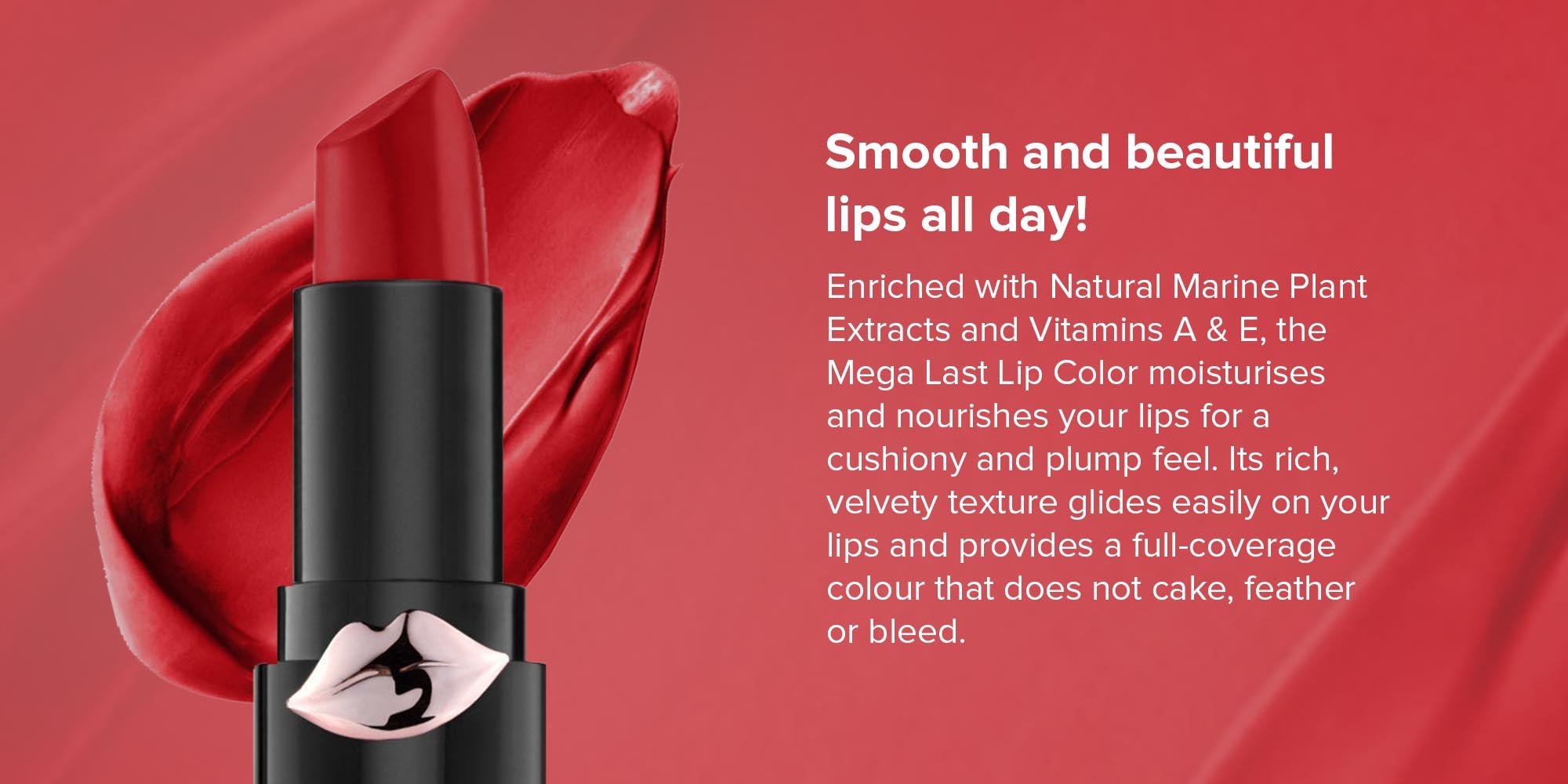 Matte Lipstick Stoplight Red