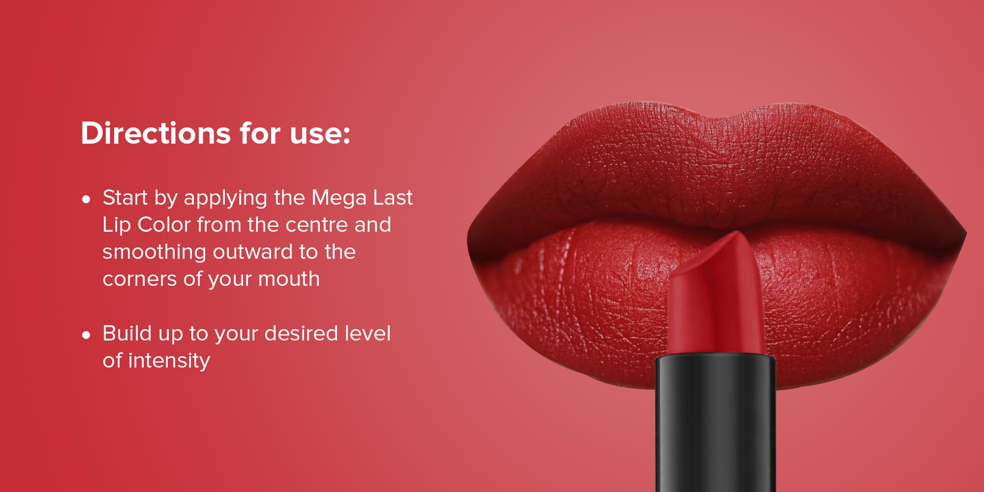 Matte Lipstick Stoplight Red