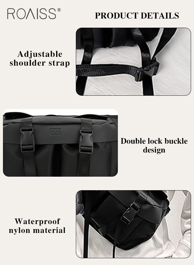 Waterproof Sports Chest Bag For Men And Women Daily Outdoor Sports Commuting Shoulder Bag Adjustable Shoulder Strap Fashionable Casual Waist Bag