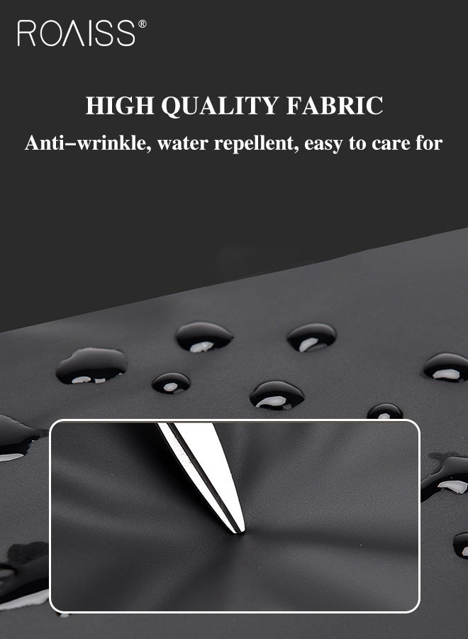 Waterproof Multifunctional Shoulder Bag For Men, Daily Versatile Outdoor Sports Travel Leisure Bag Business Adjustable Shoulder Strap Computer Bag