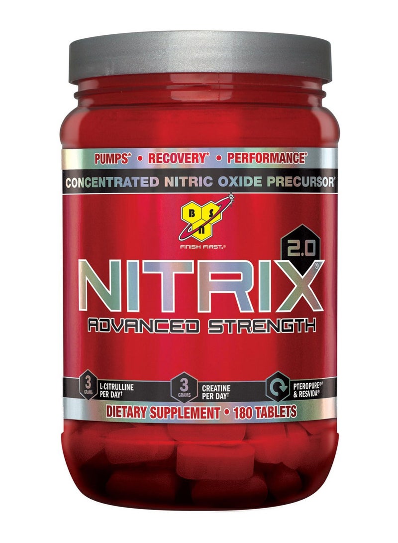 Nitrix 2.0 Advanced Strength - 180 Tablets