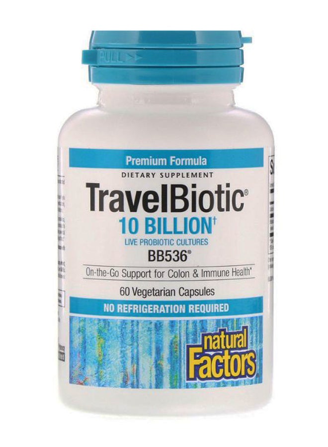 Travel Biotic Acitve Cells - 60 Capsules