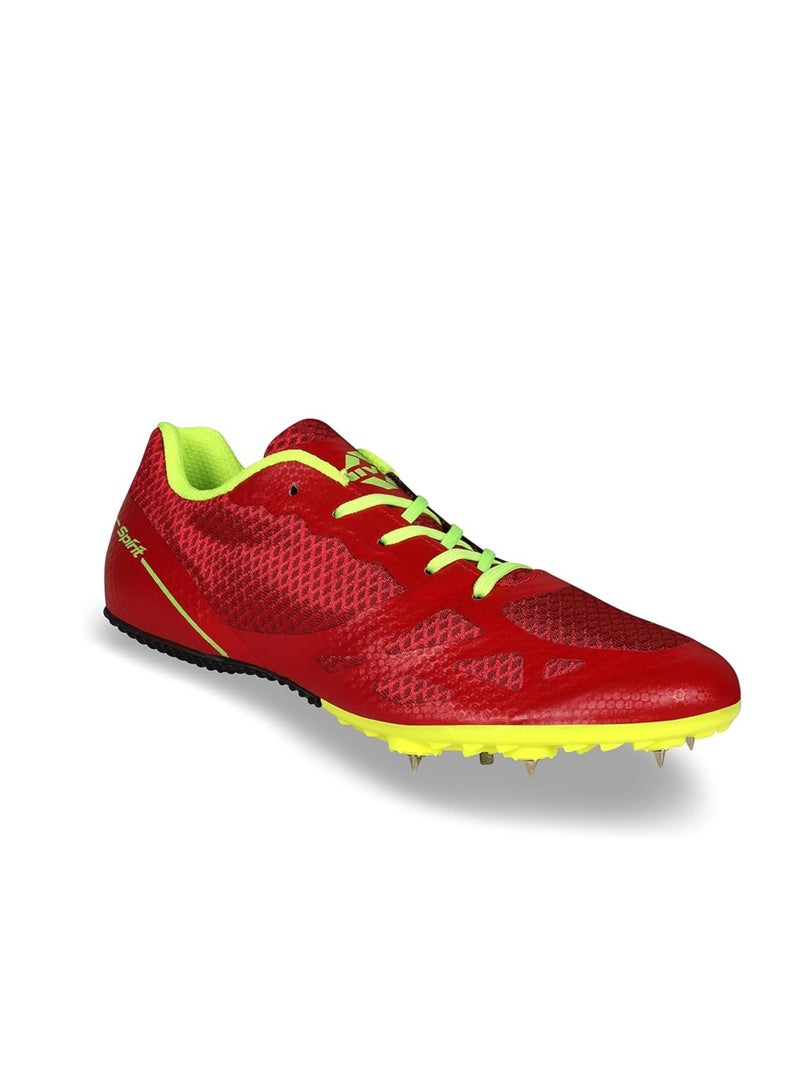 Running Spikes Spirit Track And Field Shoes | Size : 11UK / 12US / 45EU | Lace Up | Material : Rubber,Mesh,EVA | Lightweight