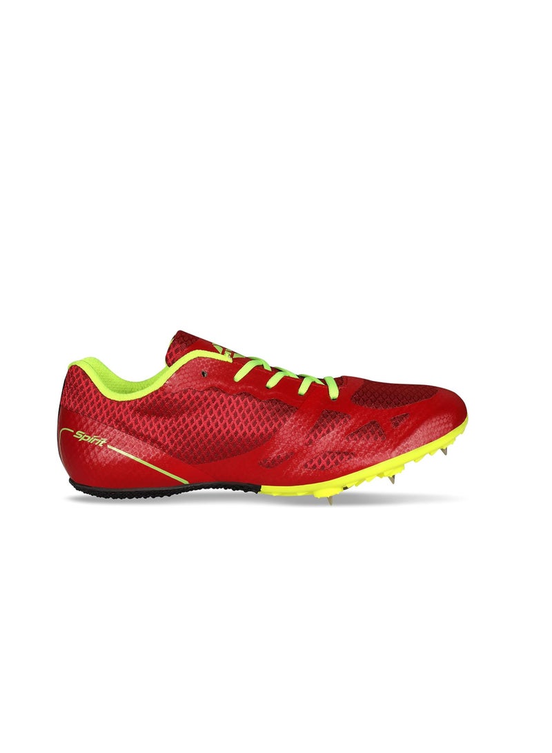 Running Spikes Spirit Track And Field Shoes | Size : 11UK / 12US / 45EU | Lace Up | Material : Rubber,Mesh,EVA | Lightweight