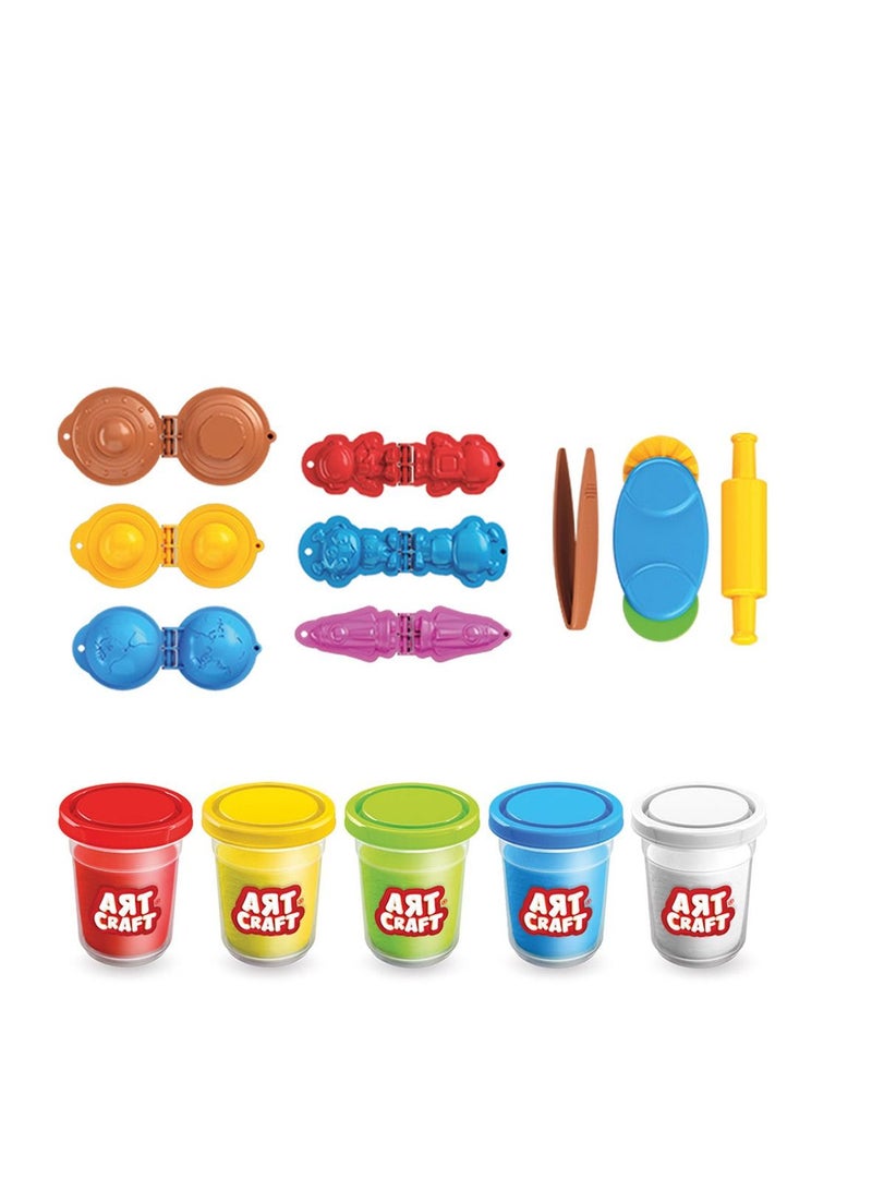 Artcraft Amazing Space Play Dough Set - 14pcs