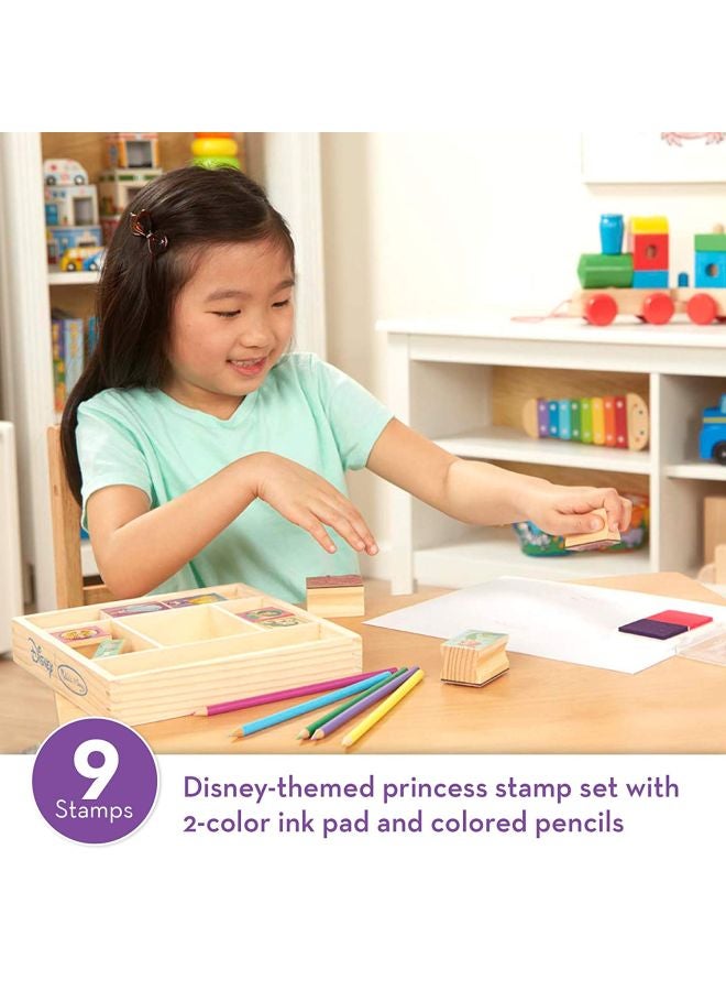Wooden Princess Stamp Set 12418 Multicolour