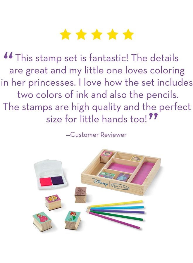 Wooden Princess Stamp Set 12418 Multicolour